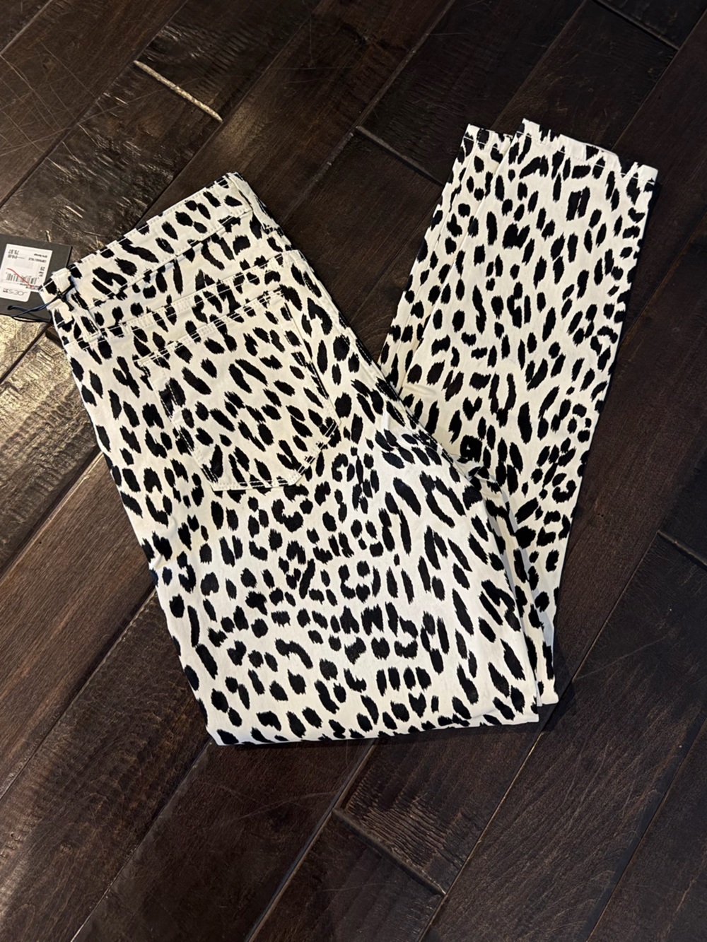 Joe's Jeans Black and White Animal Print Kids Jeans